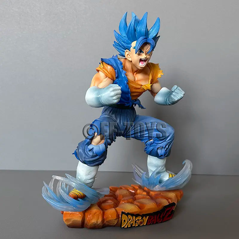 Vegetto SSJ Blue Action Figure – Dragon Ball PVC Statue for Collectors - Image 2