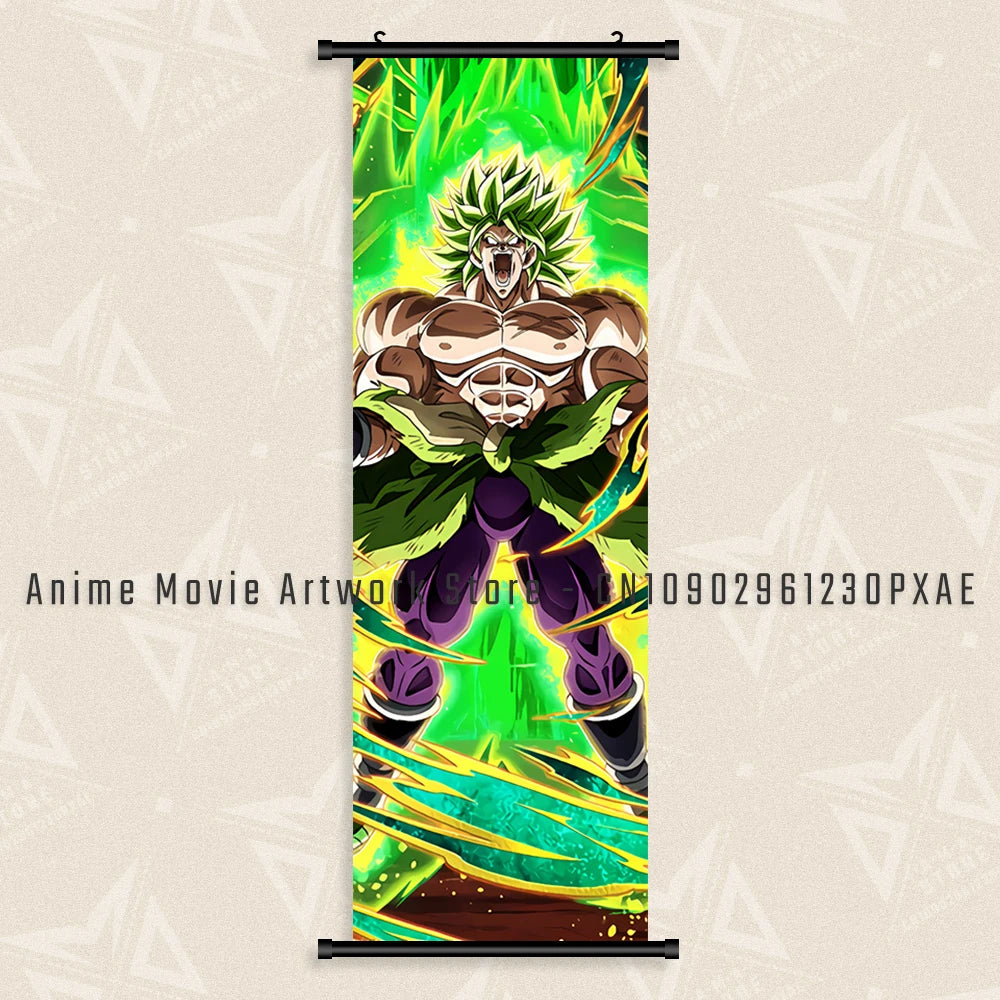 Goku Black Dragon Ball Z Canvas Wall Scroll - Image 10
