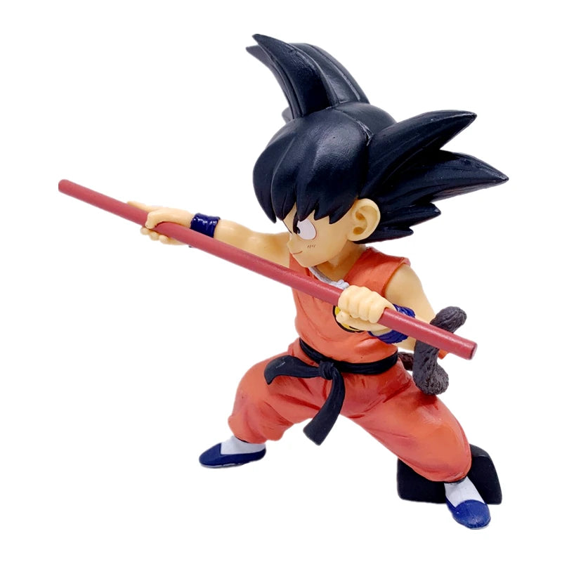 Childhood Son Goku Figure – 14cm Dragon Ball PVC Collectible Statue - Image 5