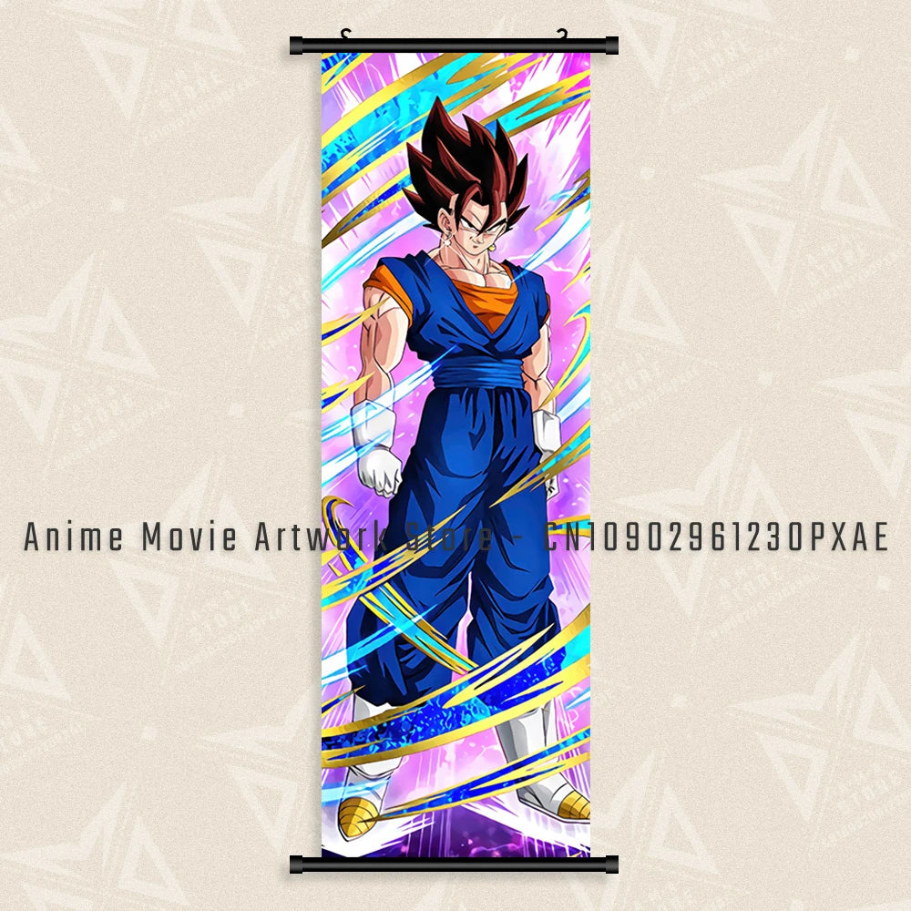 Goku Black Dragon Ball Z Canvas Wall Scroll - Image 19
