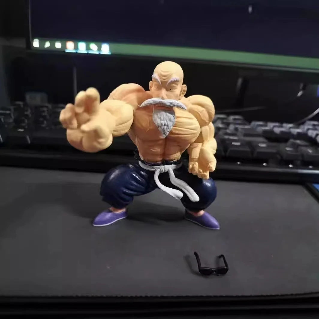 New 10cm Anime Dragon Ball Figures – Muscle Kame Sennin Master Roshi PVC Collectibles - Image 2