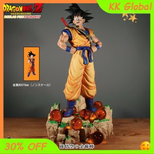70cm The New Dragon Ball Anime Figure Super Saiyan Son Goku