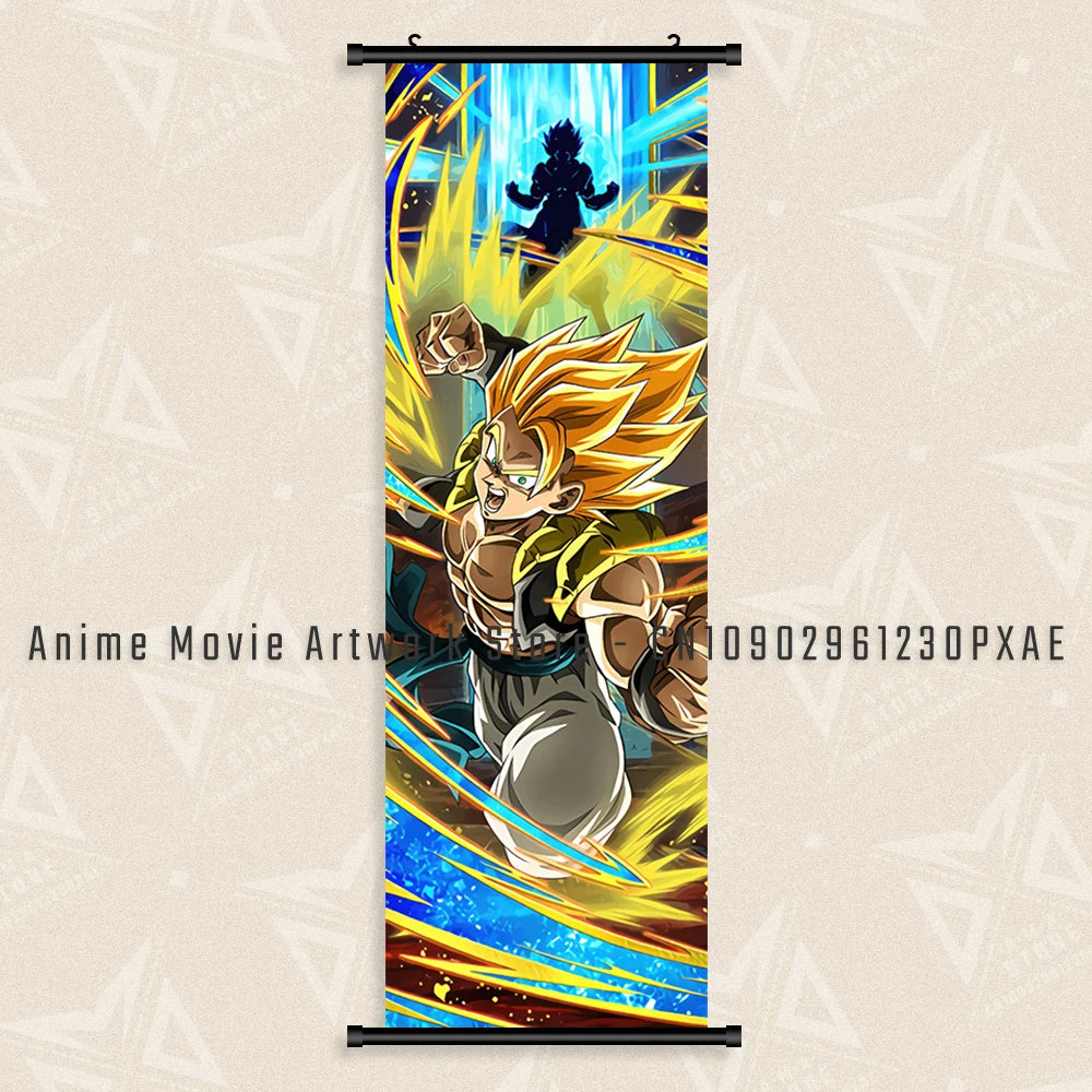 Goku Black Dragon Ball Z Canvas Wall Scroll - Image 8