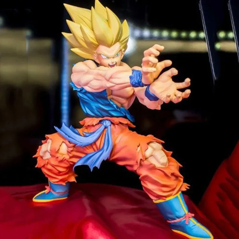16cm Super Saiyan Goku Kamehameha Figure