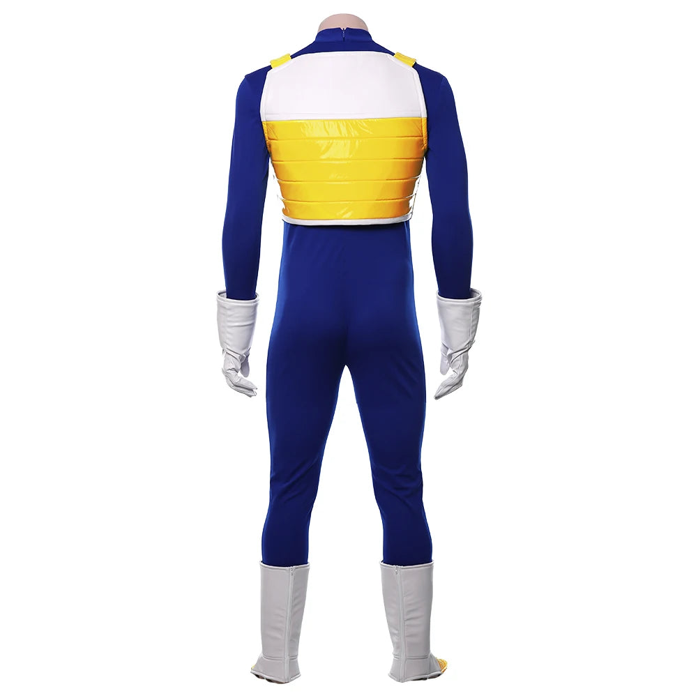 Adult Z Anime Vegeta IV Cosplay Costume – Men’s Jumpsuit Uniform for Halloween & Carnival - Image 3