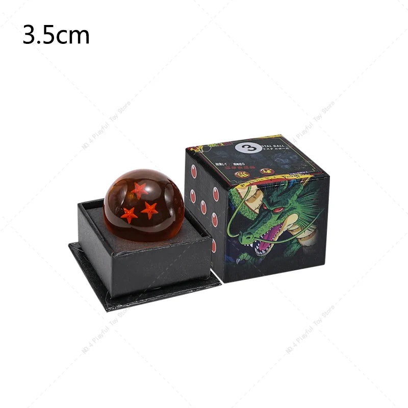 3.5/4.3/5.7CM Anime Dragon Ball – 1 to 7 Star Resin Crystal Balls - Image 28