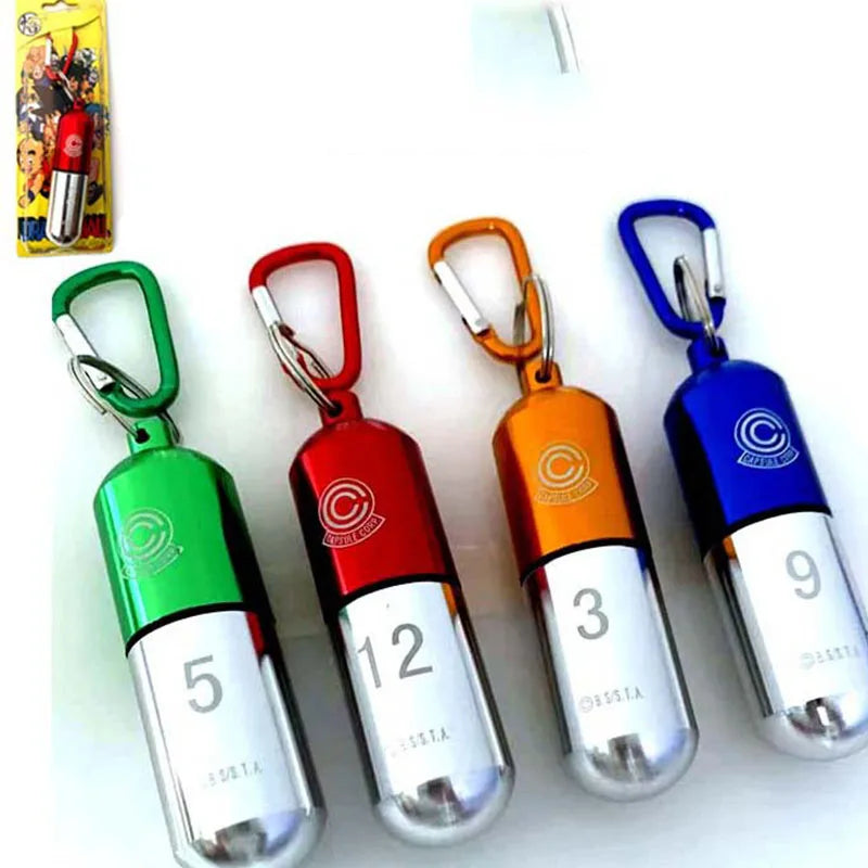 Dragon Ball Cartoon Peripheral Time Capsule Keychain - Image 5