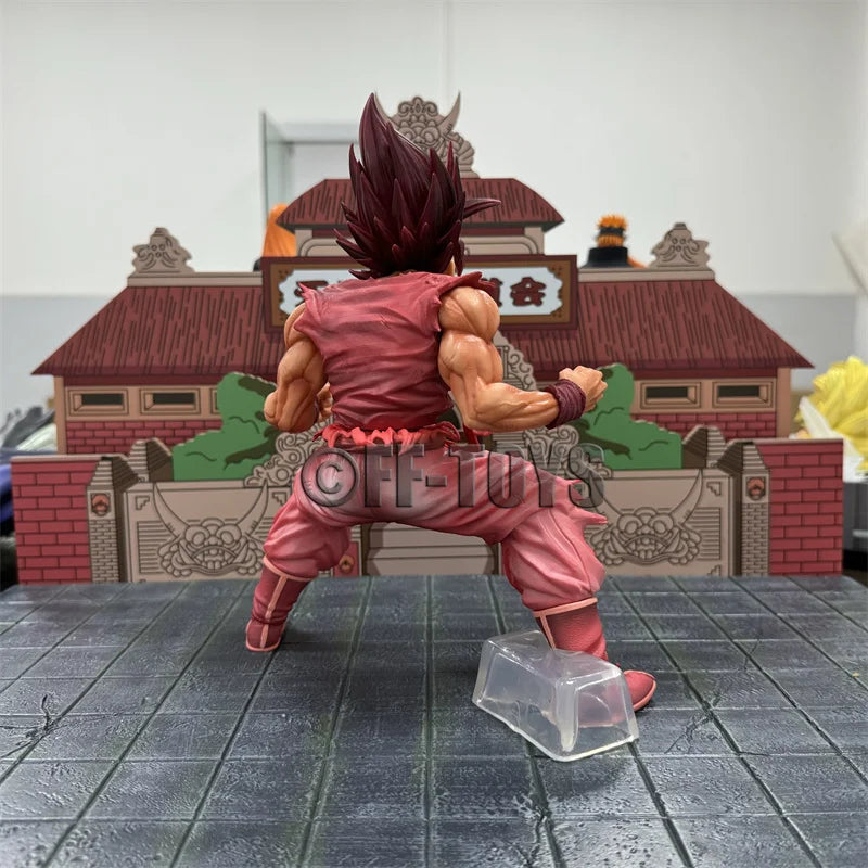 Kaiouken Goku Figure – 24cm Dragon Ball Z Super Saiyan PVC Statue - Image 3