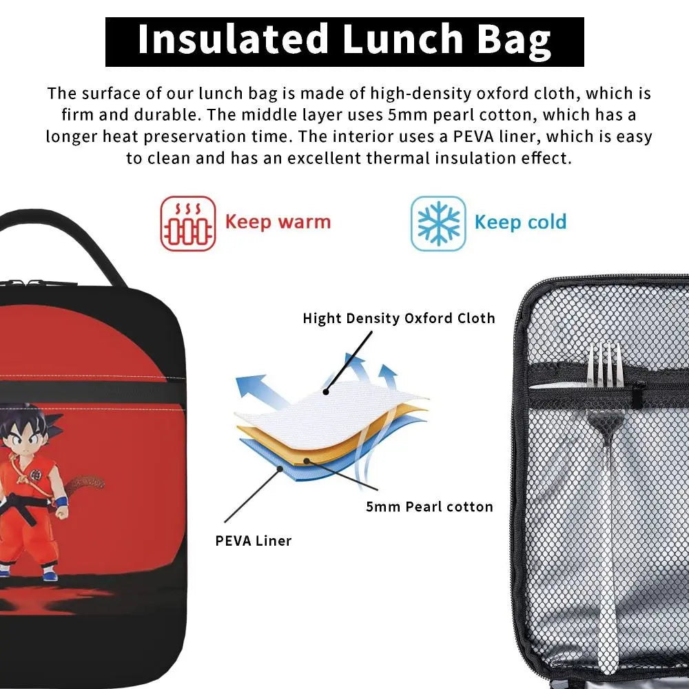 Vintage Dragon Ball Z Insulated Lunch Bags Thermal Bag - Image 140