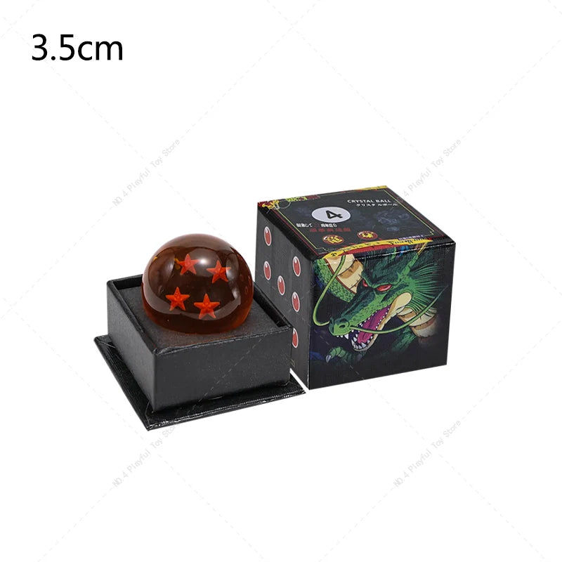 3.5/4.3/5.7CM Anime Dragon Ball – 1 to 7 Star Resin Crystal Balls - Image 29