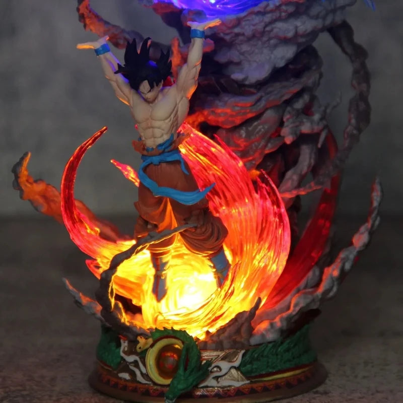 Dragon Ball Son Goku Figure – Luminous Super Spirit Bomb PVC Statue for Collectors - Image 5