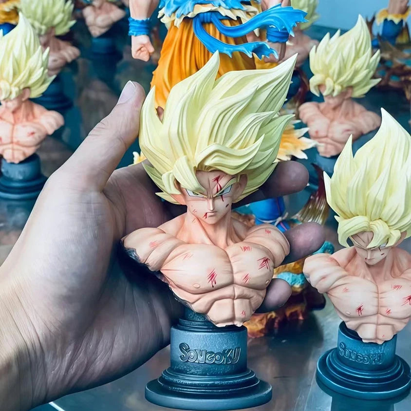 JT Son Goku Figure w/ LED Base - Image 4