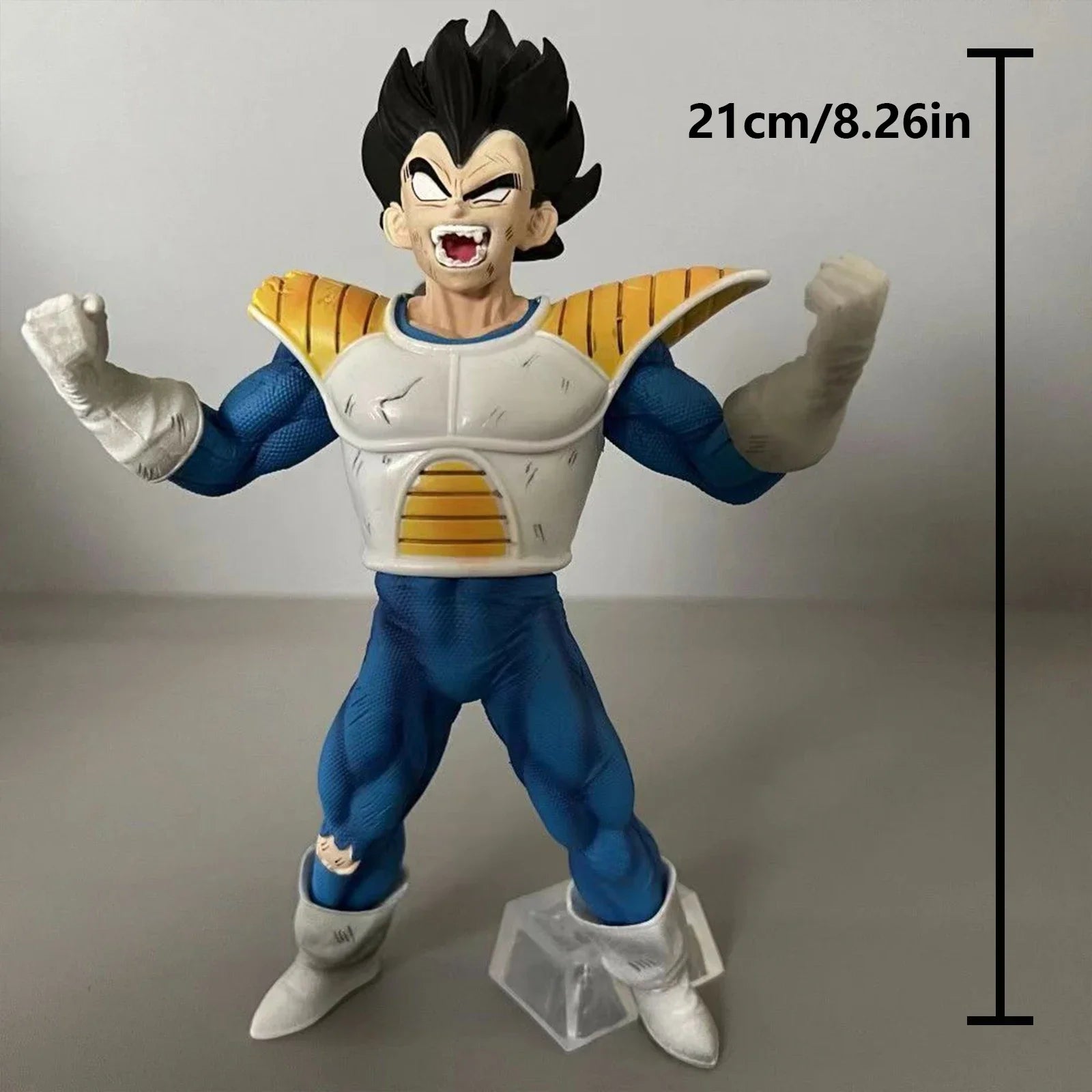 Vegeta with Artificial Moon Action Figure – Dragon Ball Z PVC Statue Collectible - Image 4