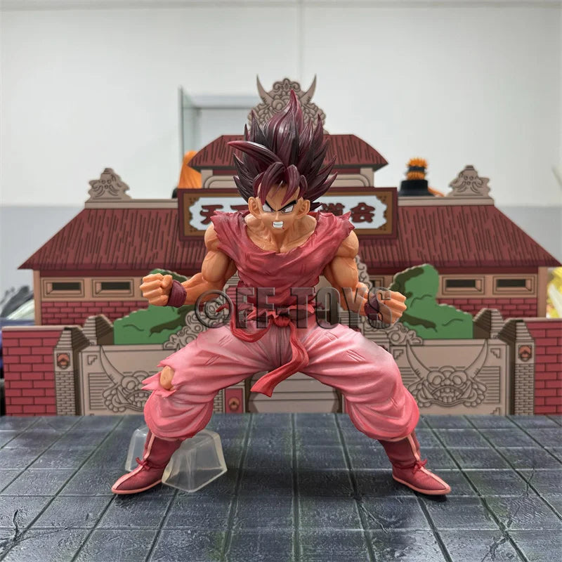 Kaiouken Goku Figure – 24cm Dragon Ball Z Super Saiyan PVC Statue - Image 6