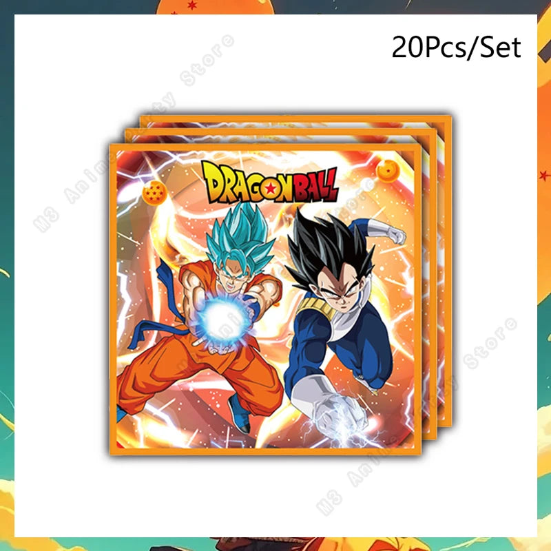 Goku Dragon Ball Z Birthday Decoration Party Supplies - Image 9