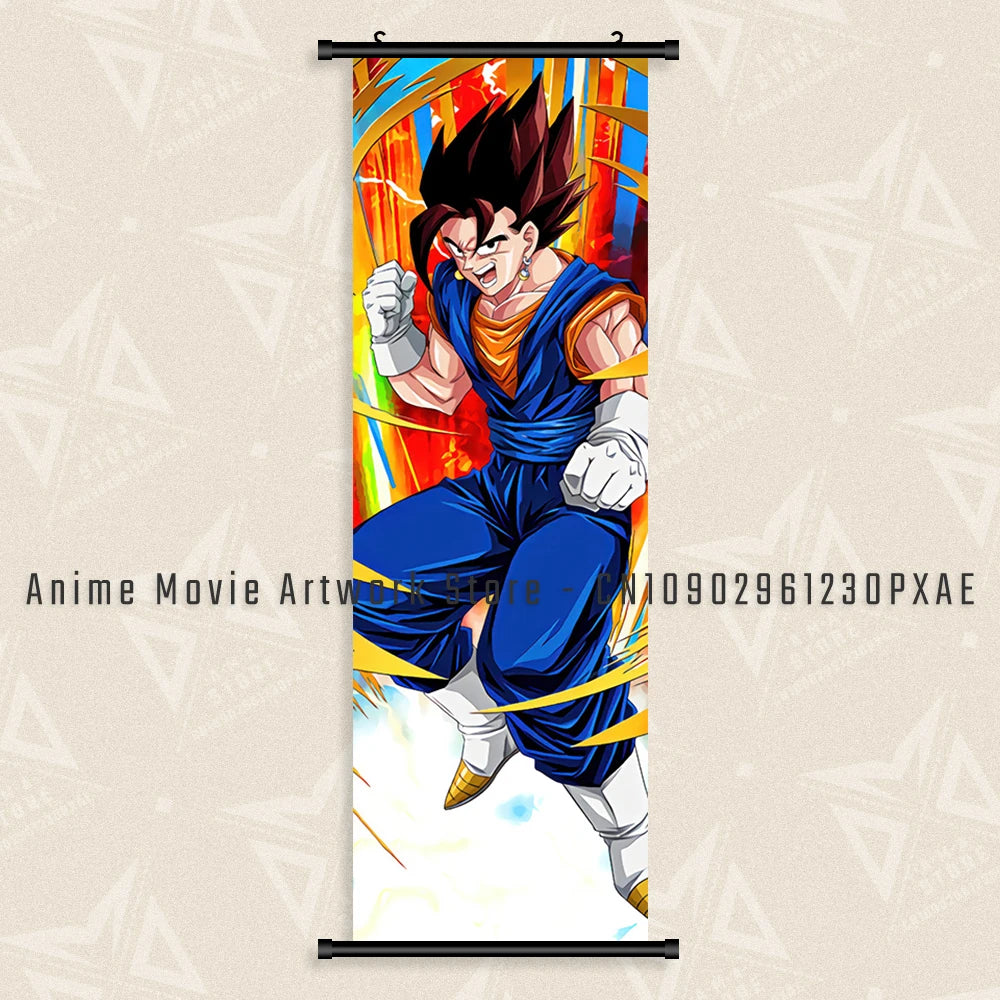 Goku Black Dragon Ball Z Canvas Wall Scroll - Image 38