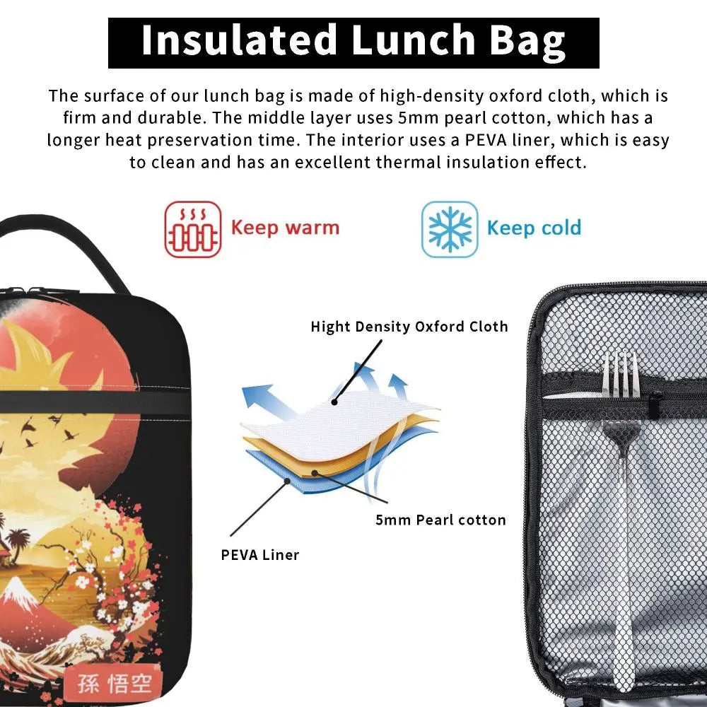 Vintage Dragon Ball Z Insulated Lunch Bags Thermal Bag - Image 149