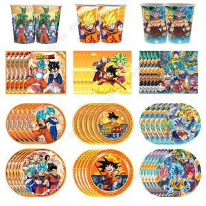 Goku Dragon Ball Z Birthday Decoration Party Supplies